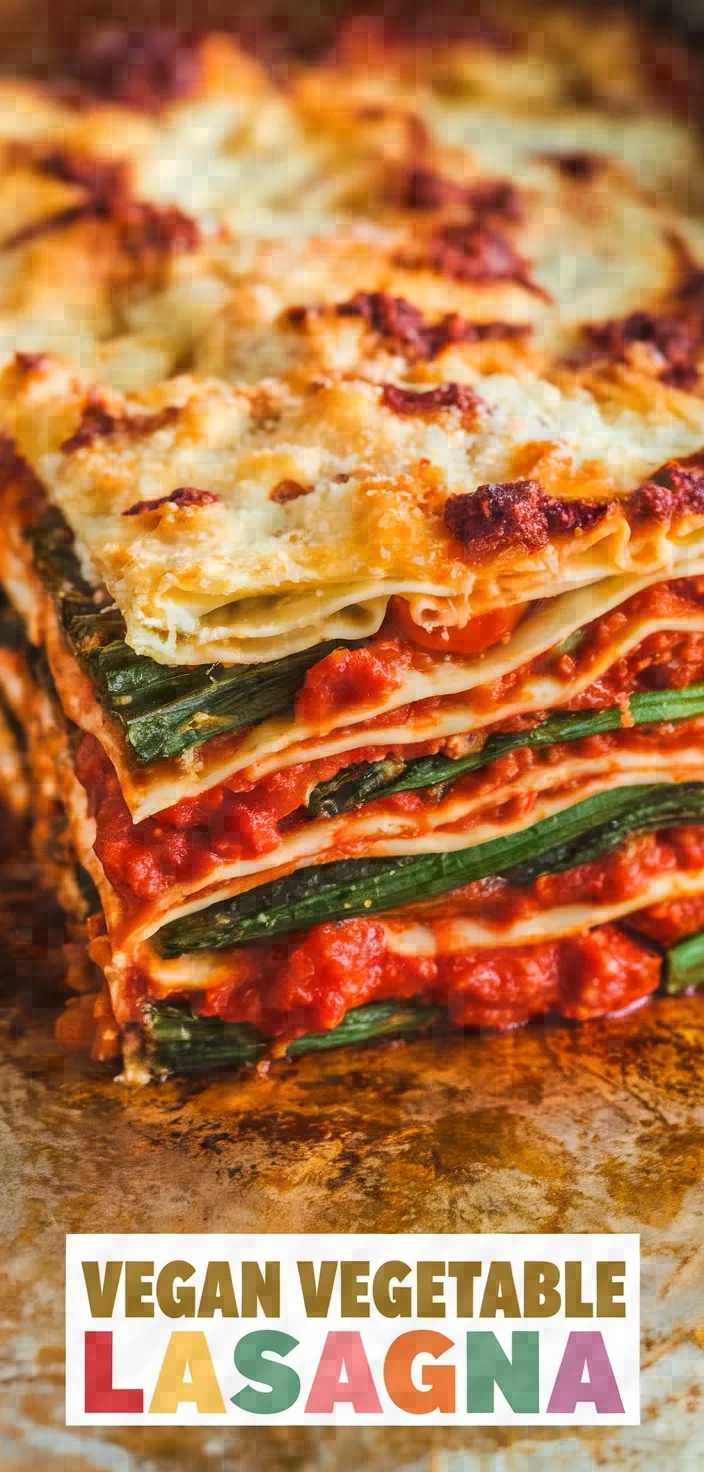 Vegan Vegetable Lasagna Recipe