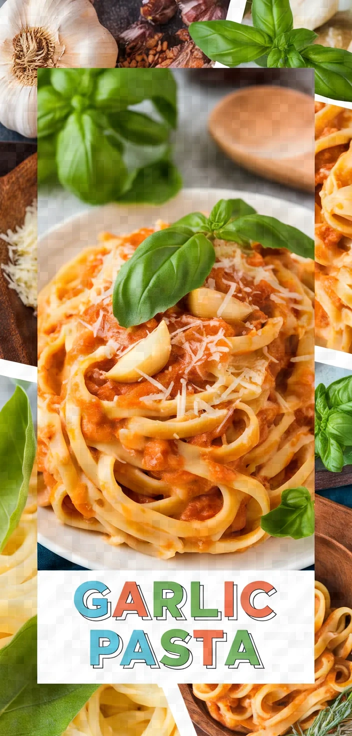 A photo of Garlic Pasta Recipe