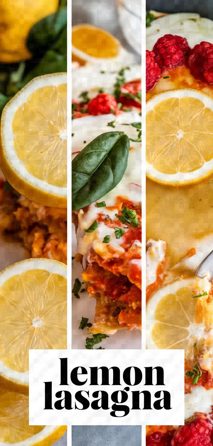 A photo of Lemon Lasagna Recipe