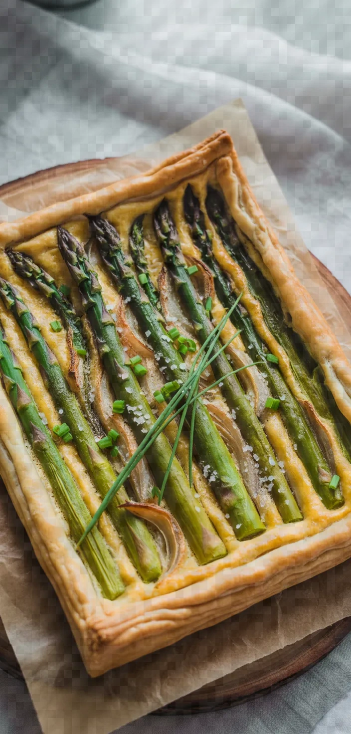 Asparagus And Onion Tart Recipe