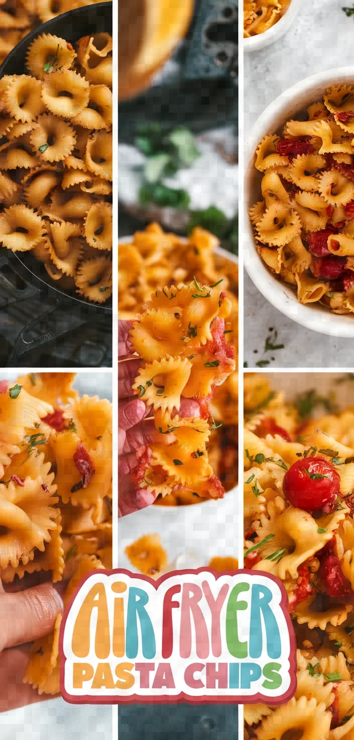 A photo of Air Fryer Pasta Chips Recipe