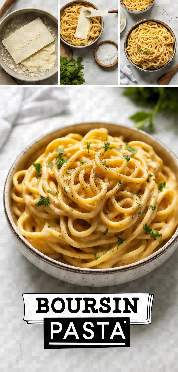A photo of Boursin Pasta Recipe