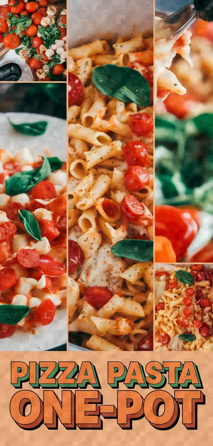 A photo of One Pot Pepperoni Pizza Pasta Recipe