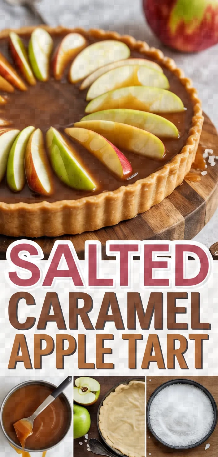 A photo of Salted Caramel Apple Tart Recipe