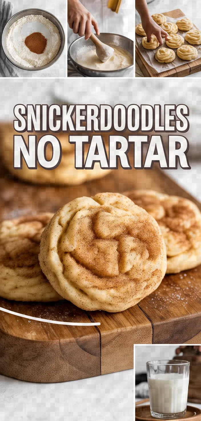 A photo of Snickerdoodles Without Cream Of Tartar Recipe