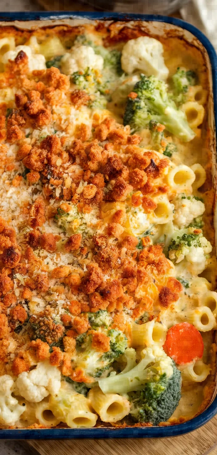 Photo of Creamy Baked Pasta Primavera Recipe