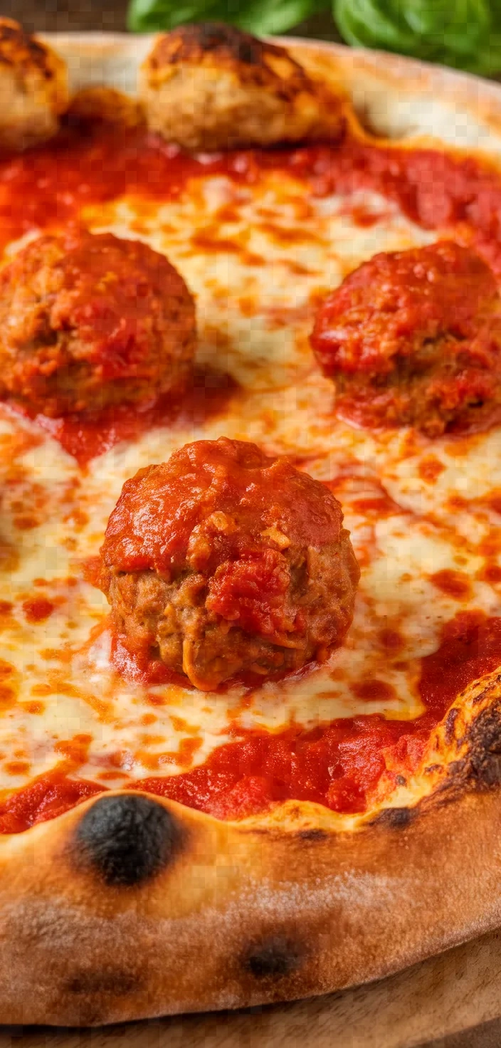 Deep Dish Spaghetti And Meatballs Pizza Recipe