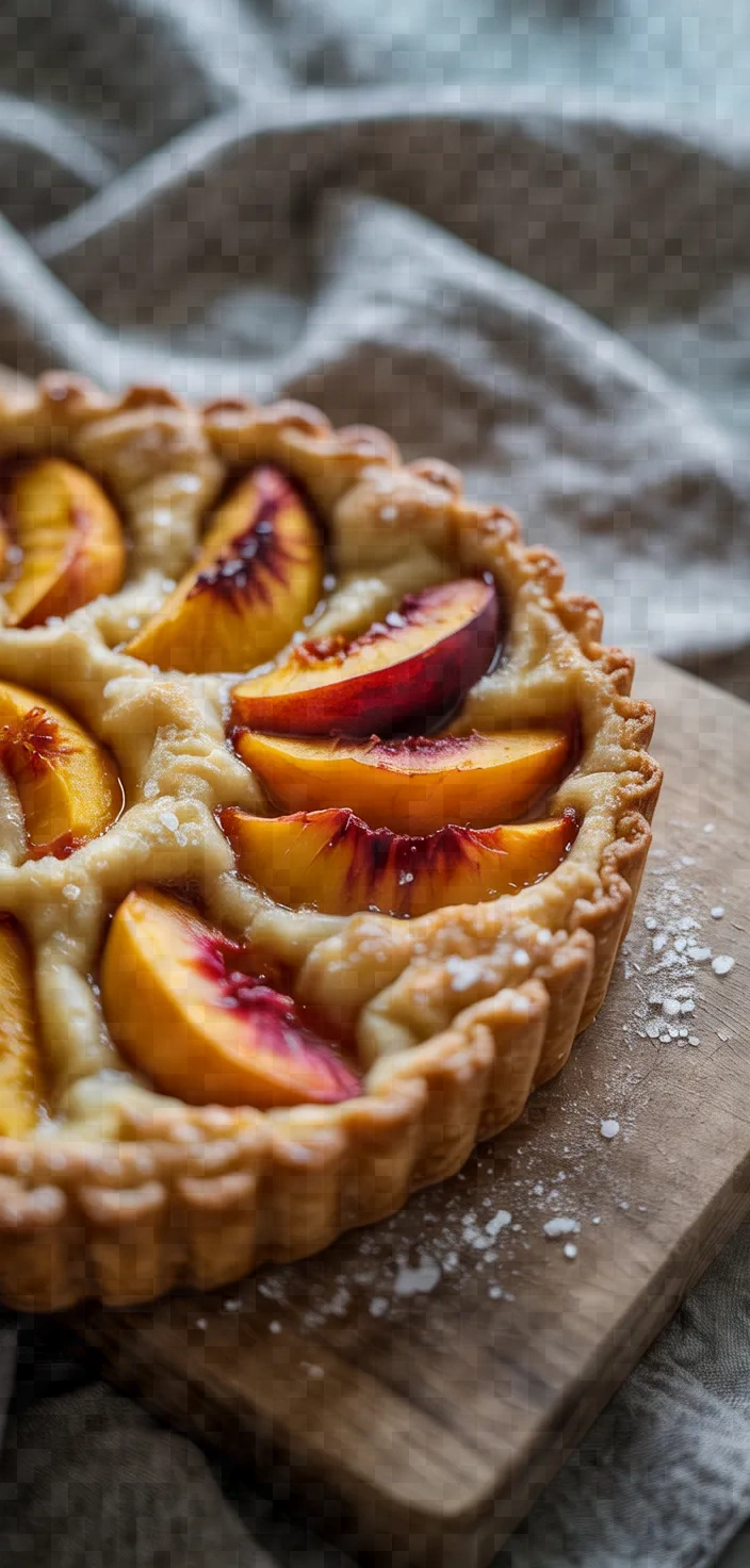 Easiest Summer Peach Tart Recipe