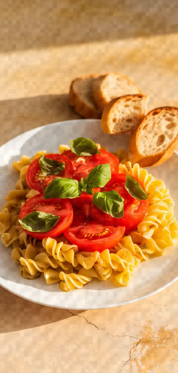 Easy Bruschetta Pasta Recipe