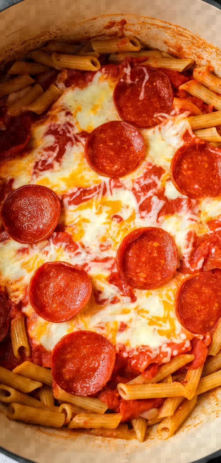 One Pot Pepperoni Pizza Pasta Recipe