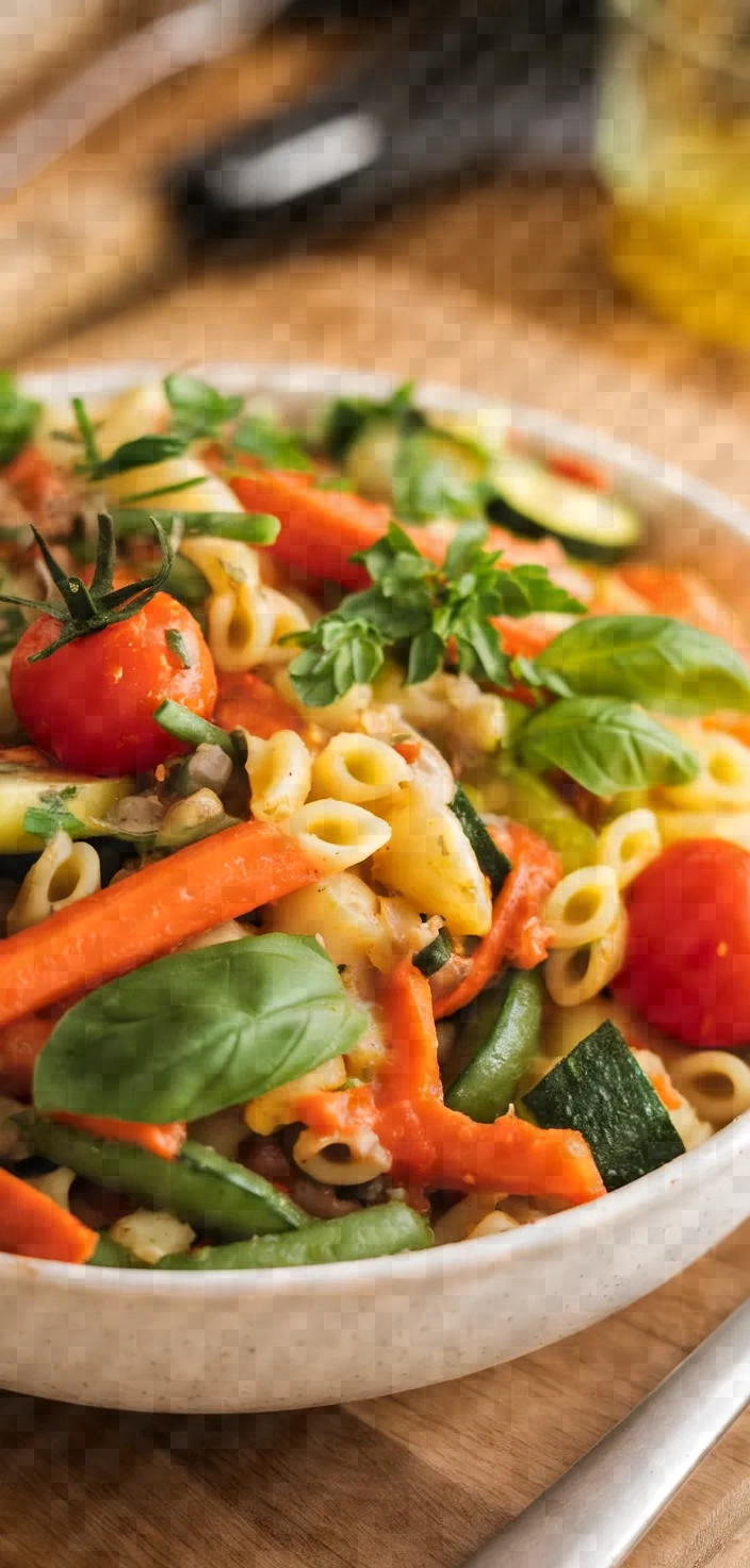 One Pot Springtime Pasta Primavera Recipe