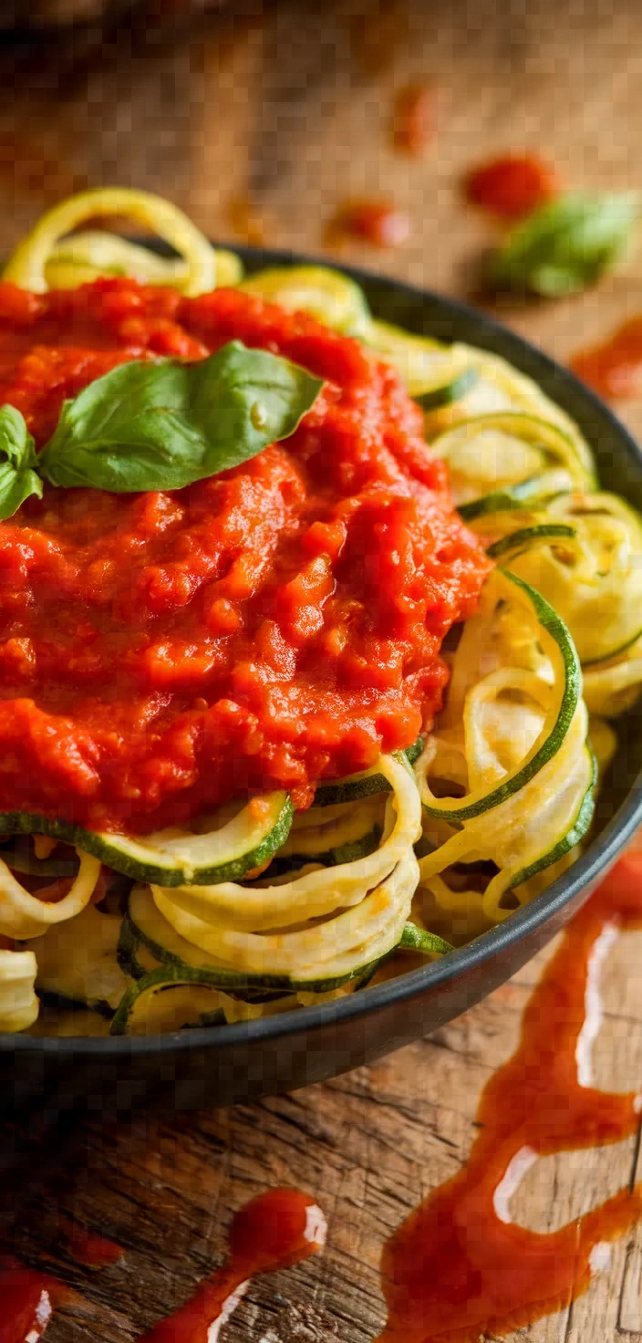 Zucchini Pasta Pomodoro Recipe