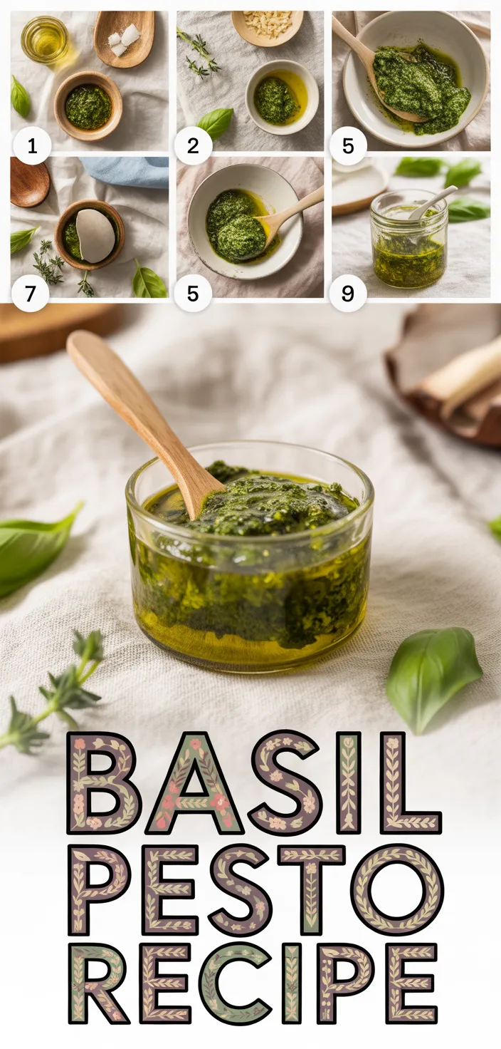 A photo of Basil Pesto Recipe