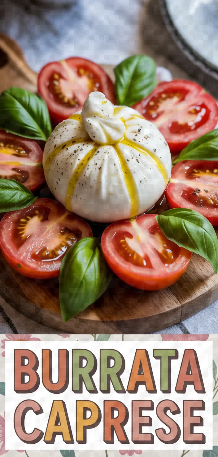 Burrata Caprese Recipe