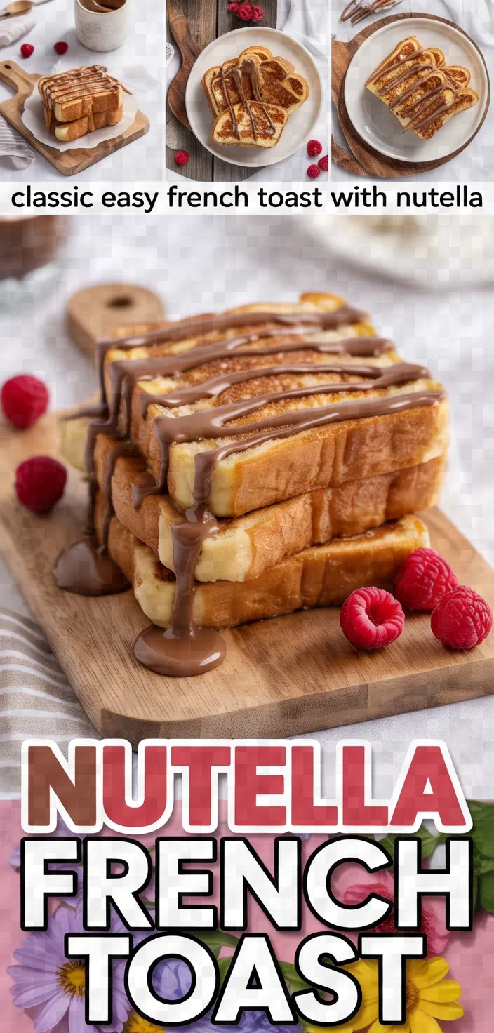 A photo of Classic Easy French Toast With Nutella Recipe