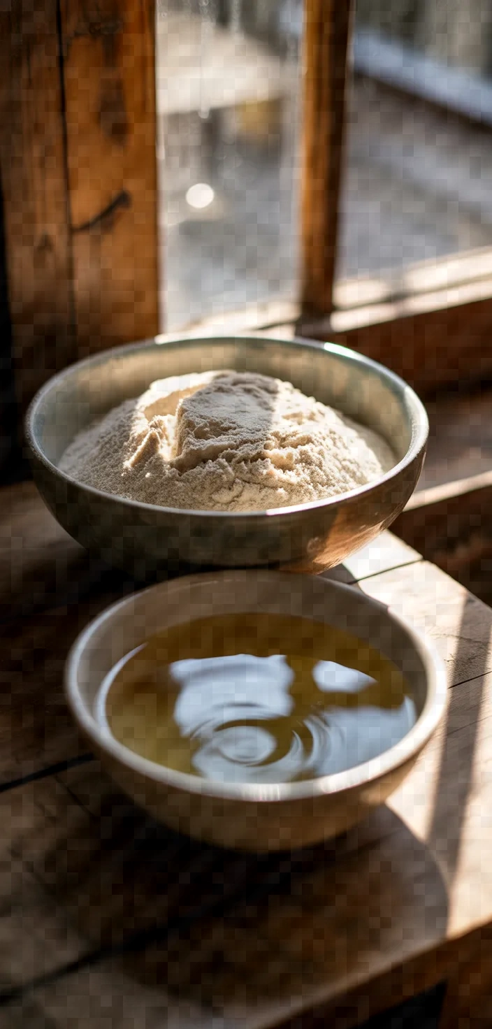 Ingredients photo for How To Make Sourdough Starter Recipe