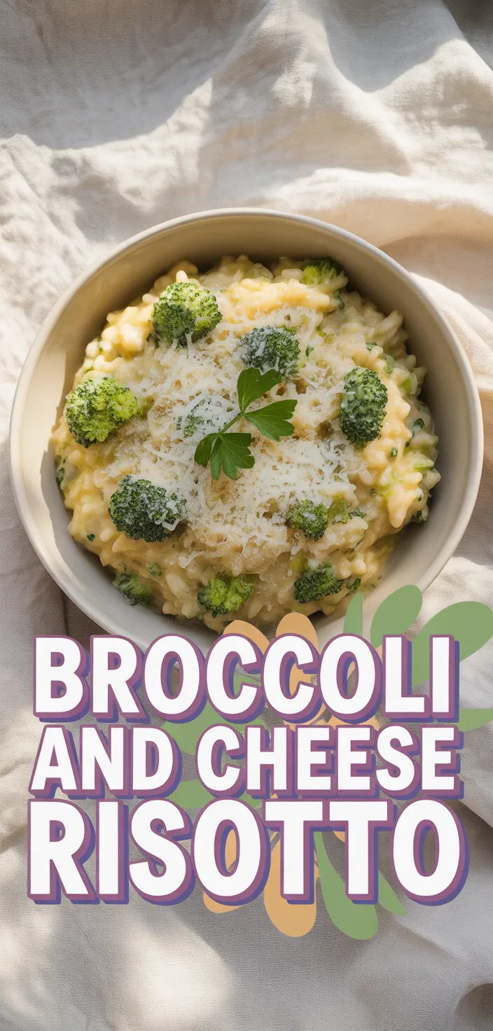 Broccoli And Cheese Risotto Recipe - europeandish.com
